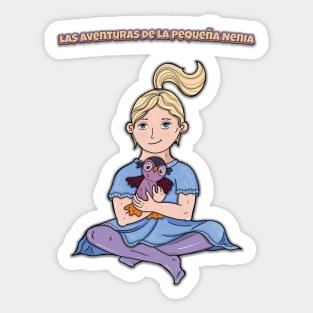 The Adventures of Little Nenia - Spanish version Sticker